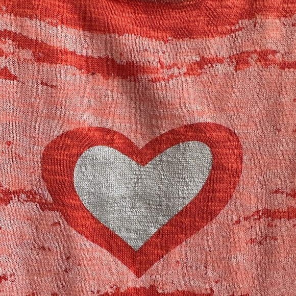 Carre Noir | Short Sleeve Women Tshirt | Queen of Hearts Metallic Heart T-Shirt - Picture 3 of 9